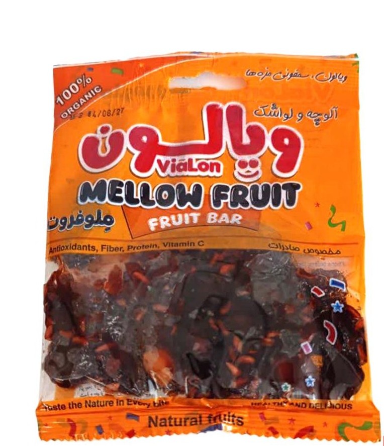 ویالون لواشک آلوچه انار80گرمی